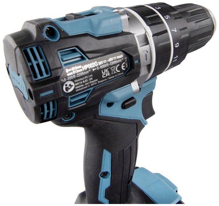 Produktbild: Makita HP002GZ -Akku-Schlagbohrschrauber ohne Akku, ohne Ladeger&auml;t