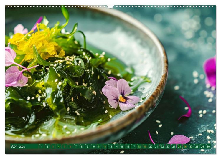 Produktbild: Algen - Superfood (Wandkalender 2026 DIN A2 quer), CALVENDO Monatskalender