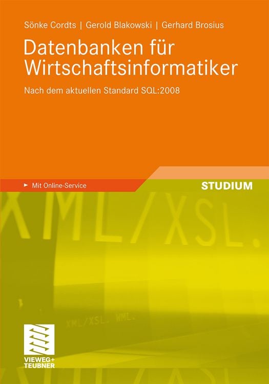 Produktbild: Datenbanken f&uuml;r Wirtschaftsinformatiker