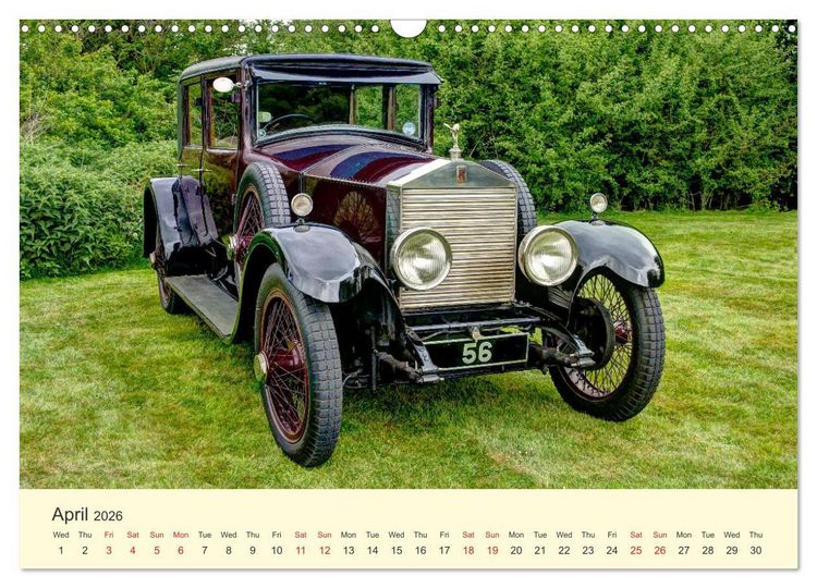 Produktbild: Iconic British Cars (Wall Calendar 2026 DIN A3 landscape), CALVENDO 12 Month Wall Calendar