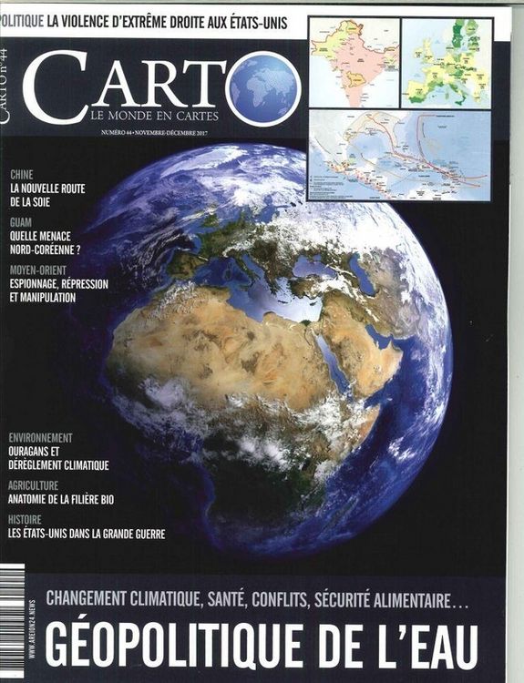 Produktbild: Carto n 44 geopolitique de eau no