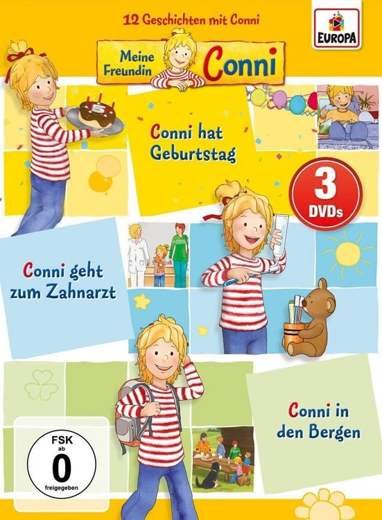 Produktbild: Meine Freundin CONNI 3er Box 02 (Folgen 4, 5, 6)