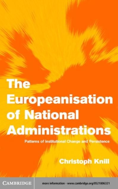 Produktbild: Europeanisation of National Administrations