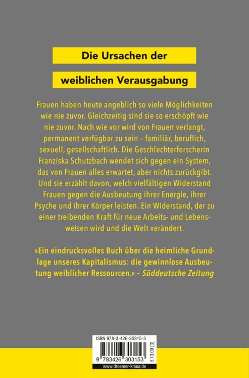 Produktbild: Die Ersch&ouml;pfung der Frauen