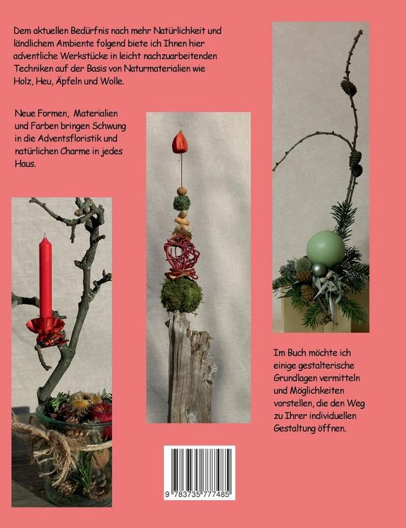Produktbild: Weihnachtsdeko nat&uuml;rlich - l&auml;ndlich - rustikal