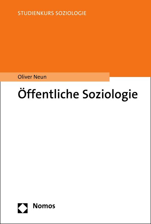 Produktbild: &Ouml;ffentliche Soziologie