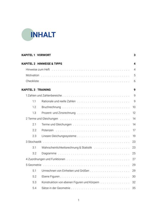 Produktbild: Pr&uuml;fungsheft &ndash; 2026 Mathematik Realschule &ndash; Baden-W&uuml;rttemberg &ndash; Original-Pr&uuml;fungen und L&ouml;sungen