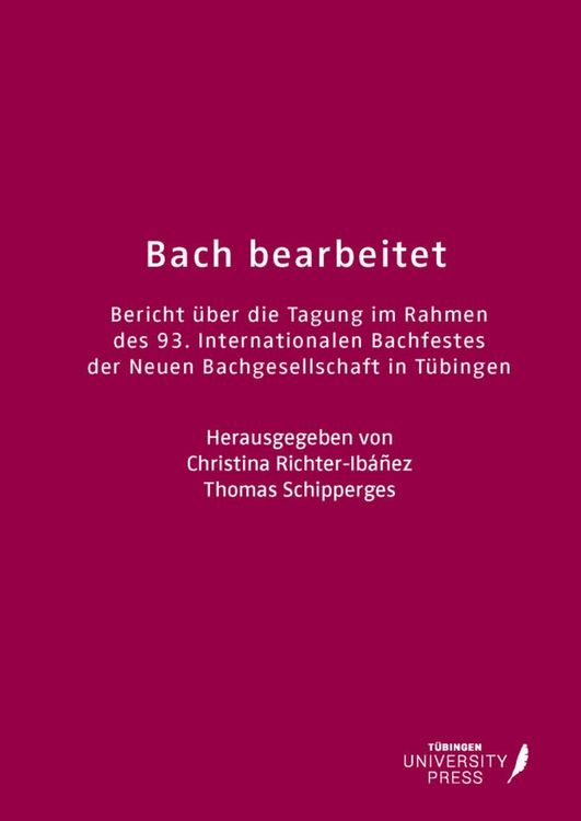 Produktbild: Bach bearbeitet