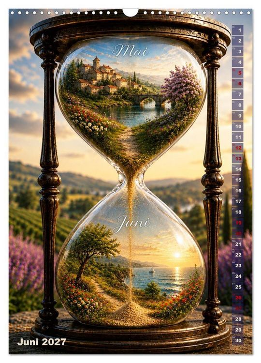 Produktbild: Zeit der Jahreszeiten (Wandkalender 2027 DIN A3 hoch), CALVENDO Monatskalender