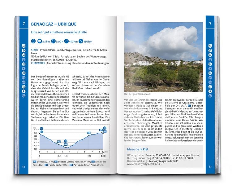 Produktbild: KOMPASS Wanderf&uuml;hrer S&uuml;dliches Andalusien, Costa de la Luz, Costa del Sol, Costa Tropical und Costa Almeria, 55 Touren mit Extra-Tourenkarte