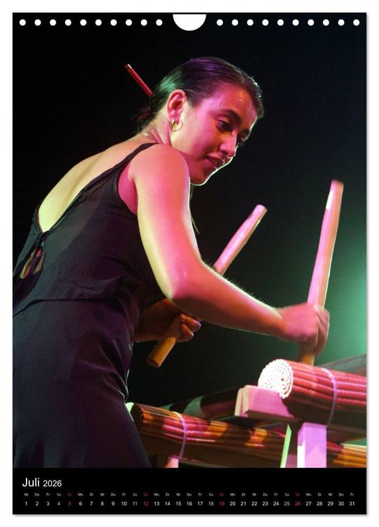 Produktbild: Jazz Frauen 2026 (Wandkalender 2026 DIN A4 hoch), CALVENDO Monatskalender