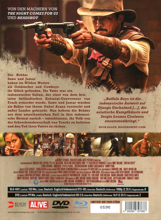 Produktbild: Buffalo Boys (Uncut) - Mediabook