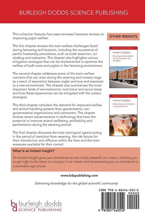 Produktbild: Instant Insights: Improving Piglet Welfare