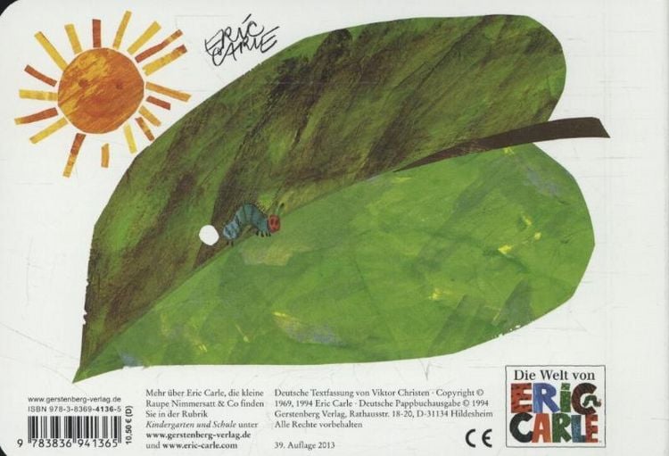 Produktbild: Die kleine Raupe Nimmersatt
