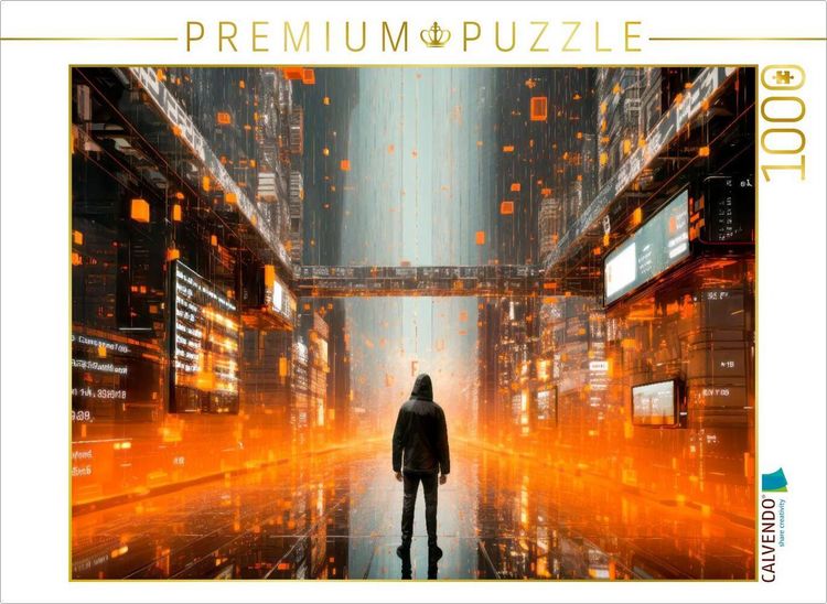 Produktbild: CALVENDO Puzzle METAVERSE KUNST Immersion | 1000 Teile Lege-Gr&ouml;&szlig;e 64x48cm Foto-Puzzle f&uuml;r gl&uuml;ckliche Stunden