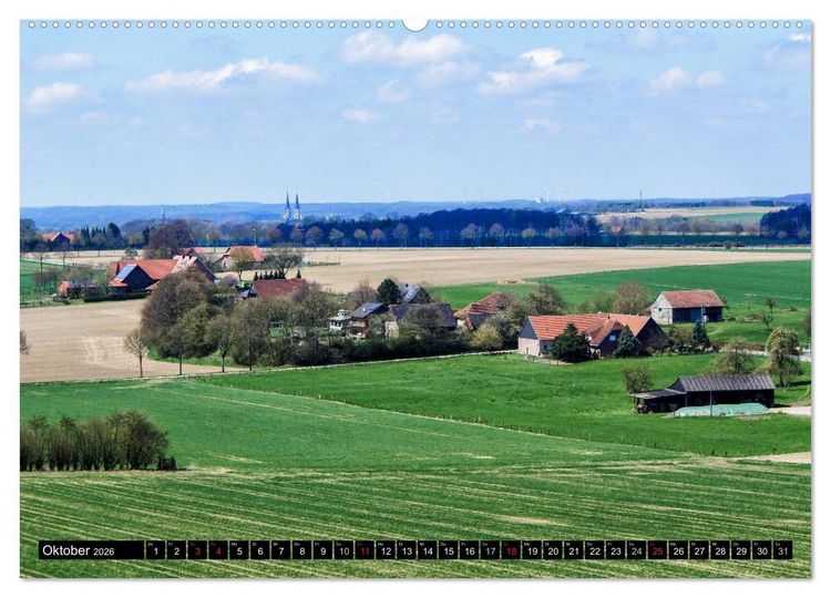 Produktbild: Malerischer Niederrhein (Wandkalender 2026 DIN A2 quer), CALVENDO Monatskalender