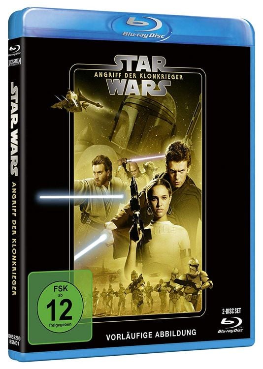 Produktbild: Star Wars Episode 2 - Angriff der Klonkrieger (+ Bonus-Blu-ray)