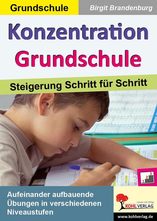 Produktbild: Konzentration Grundschule