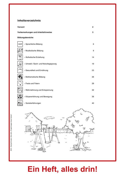 Produktbild: Kita aktiv Projektmappe Unser Garten