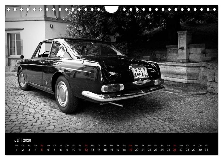 Produktbild: Lancia Flavia (Wandkalender 2026 DIN A4 quer), CALVENDO Monatskalender