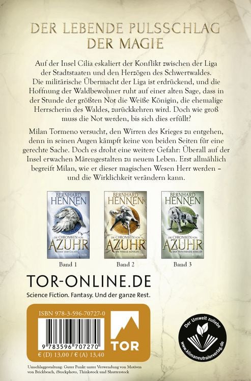 Produktbild: Die Chroniken von Azuhr - Die Weiße Königin