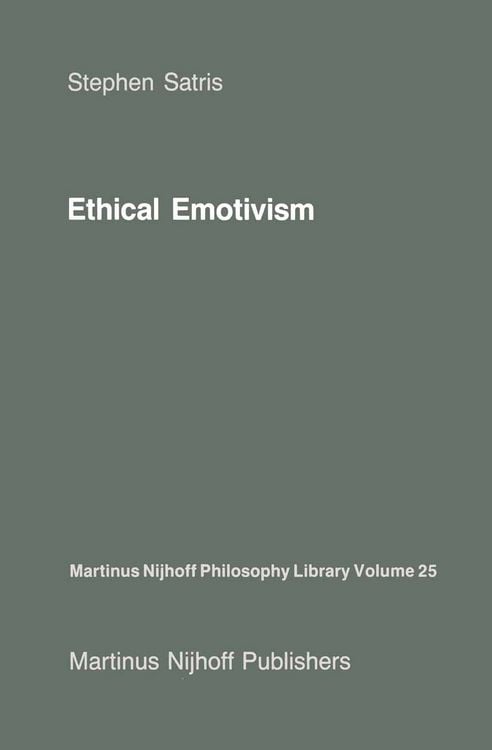 Produktbild: Ethical Emotivism