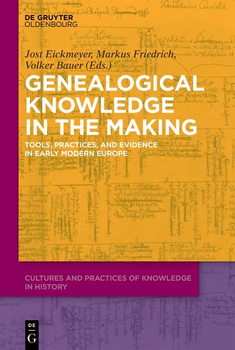 Produktbild: Genealogical Knowledge in the Making