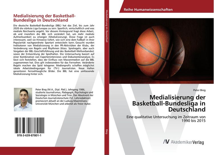 Produktbild: Medialisierung der Basketball-Bundesliga in Deutschland