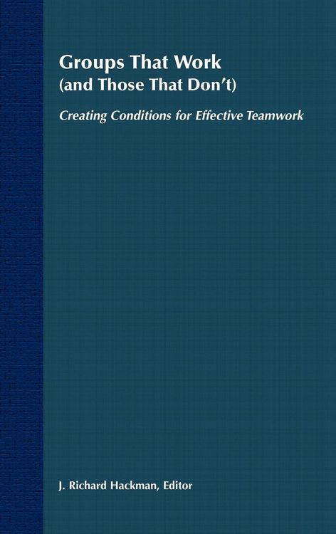 Produktbild: Groups That Work (and Those That Don't)