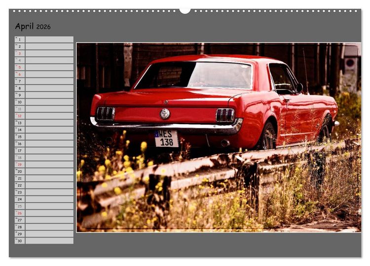 Produktbild: Oldtimer auf Tour (Wandkalender 2026 DIN A2 quer), CALVENDO Monatskalender