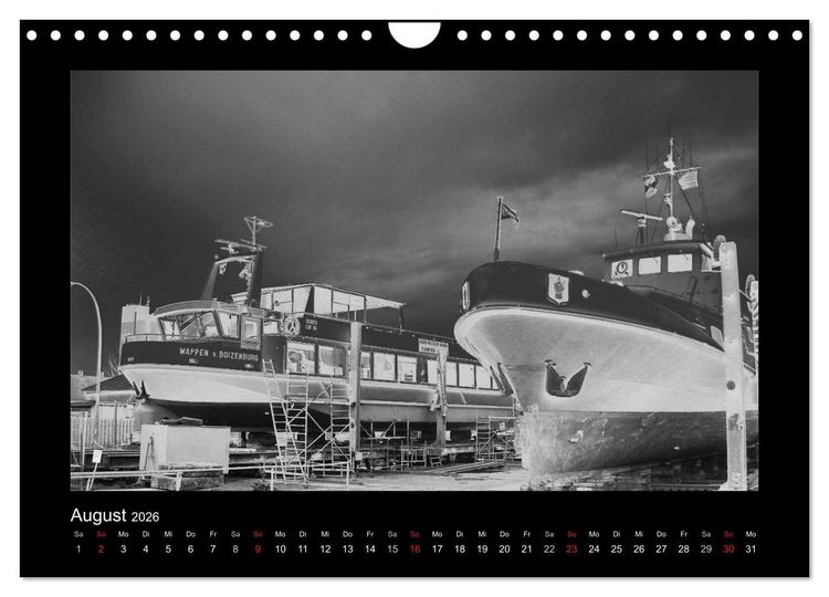 Produktbild: Schiffe anders (Wandkalender 2026 DIN A4 quer), CALVENDO Monatskalender