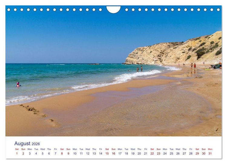 Produktbild: Kos Island - The Island of Hippocrates (Wall Calendar 2026 DIN A4 landscape), CALVENDO 12 Month Wall Calendar