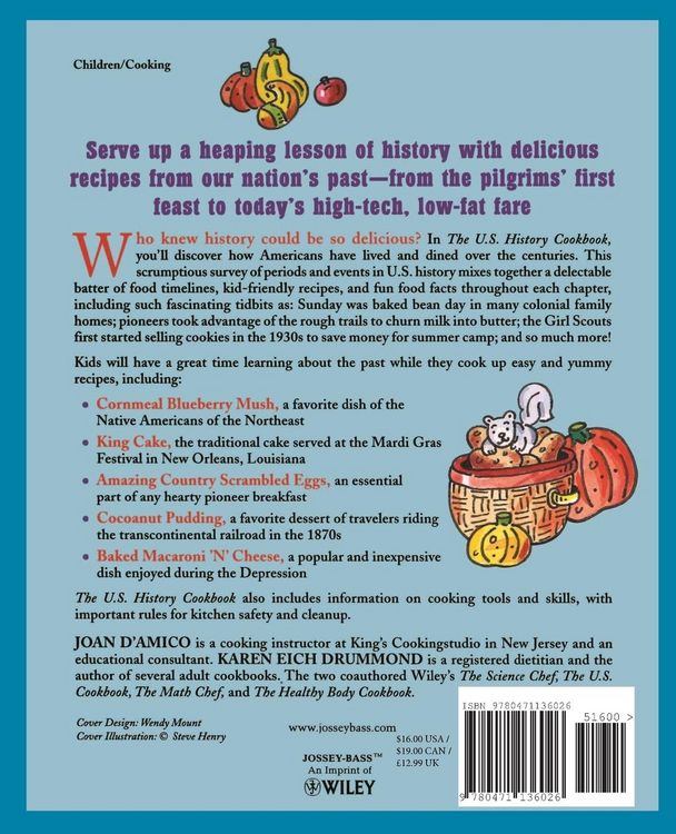 Produktbild: United States History Cookbook