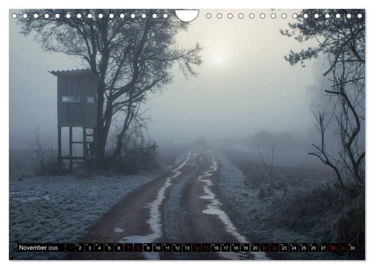 Produktbild: Kanzeln im Revier (Wandkalender 2026 DIN A4 quer), CALVENDO Monatskalender