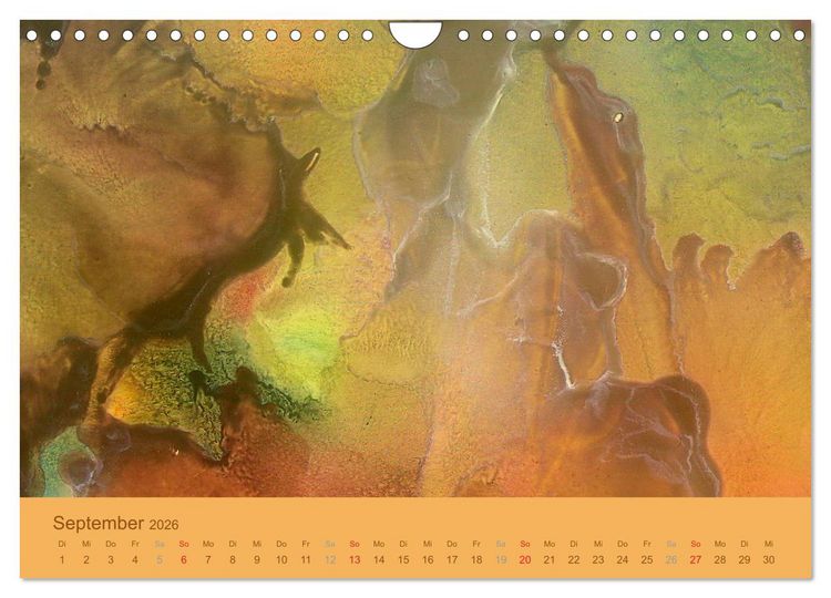 Produktbild: Kunstkalender 2026 - Augenblicke der Malerei (Wandkalender 2026 DIN A4 quer), CALVENDO Monatskalender