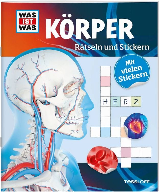 Produktbild: Rätseln und Stickern: Körper