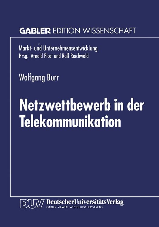 Produktbild: Netzwettbewerb in der Telekommunikation