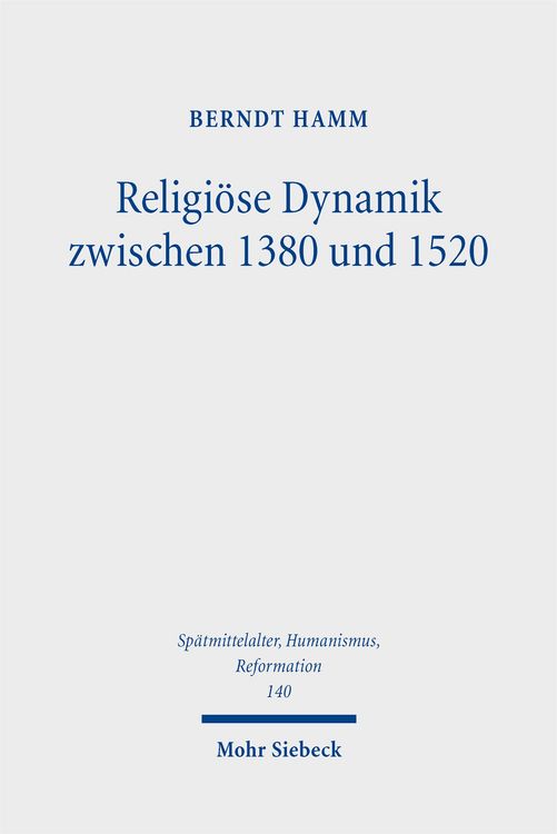 Produktbild: Religi&ouml;se Dynamik zwischen 1380 und 1520