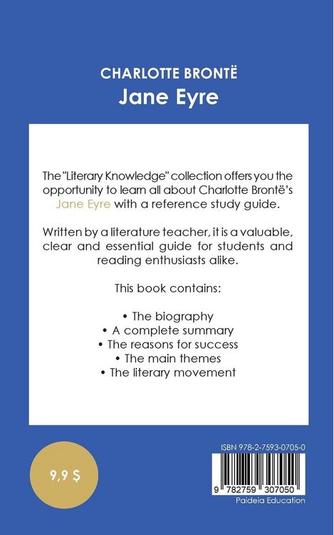 Produktbild: Study guide Jane Eyre by Charlotte Bront&euml; (in-depth literary analysis and complete summary)