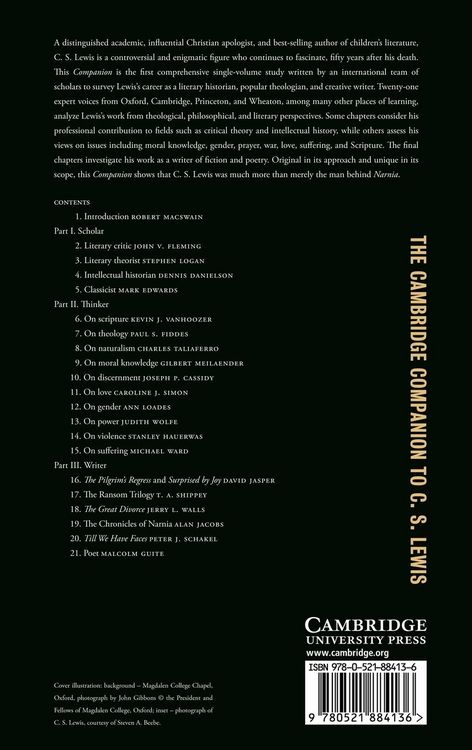 Produktbild: The Cambridge Companion to C. S. Lewis
