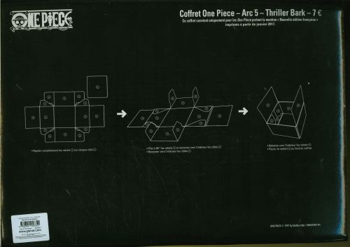 Produktbild: One piece : coffret vide Thriller Bark : tomes 46 &agrave; 53