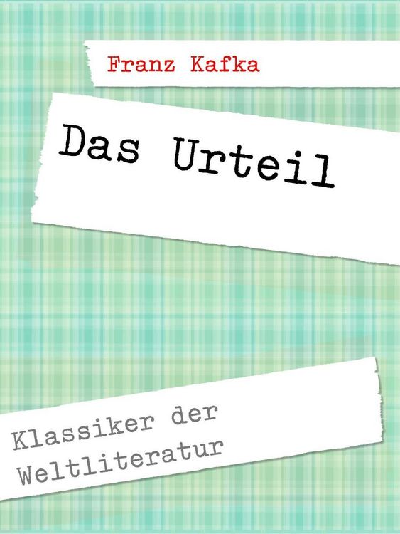Produktbild: Das Urteil