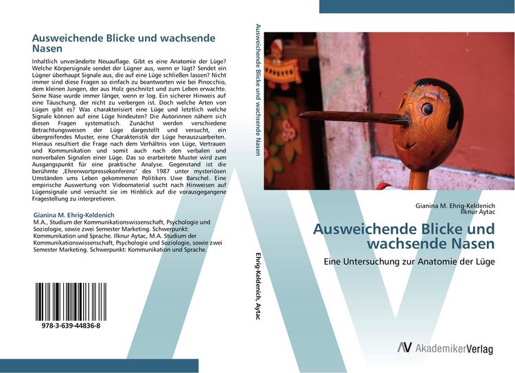 Produktbild: Ausweichende Blicke und wachsende Nasen