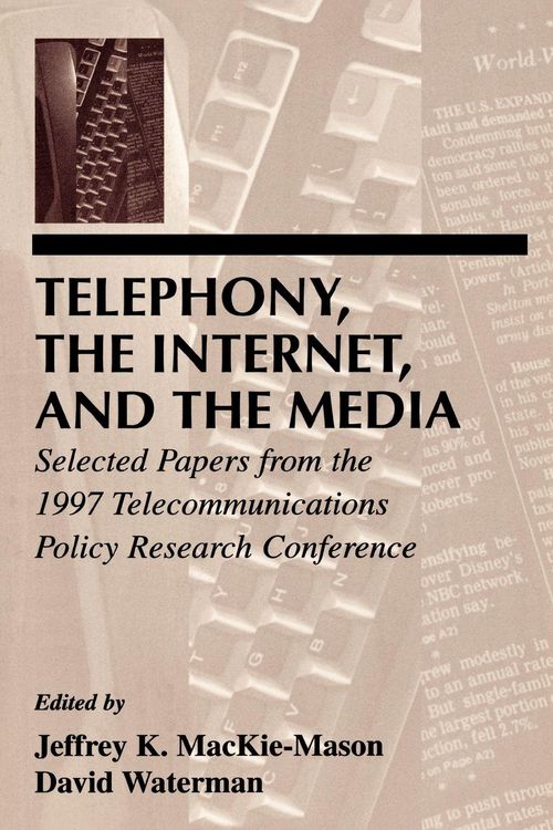 Produktbild: Telephony, the Internet, and the Media