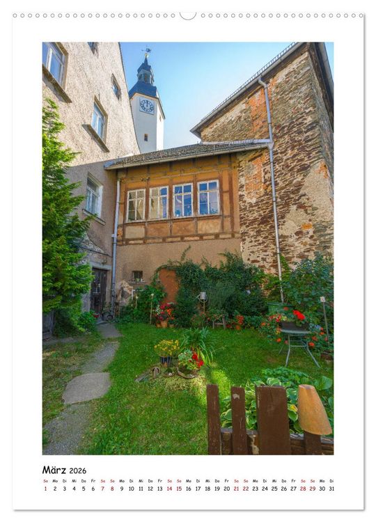 Produktbild: Elsterperle Greiz (hochwertiger Premium Wandkalender 2026 DIN A2 hoch), Kunstdruck in Hochglanz