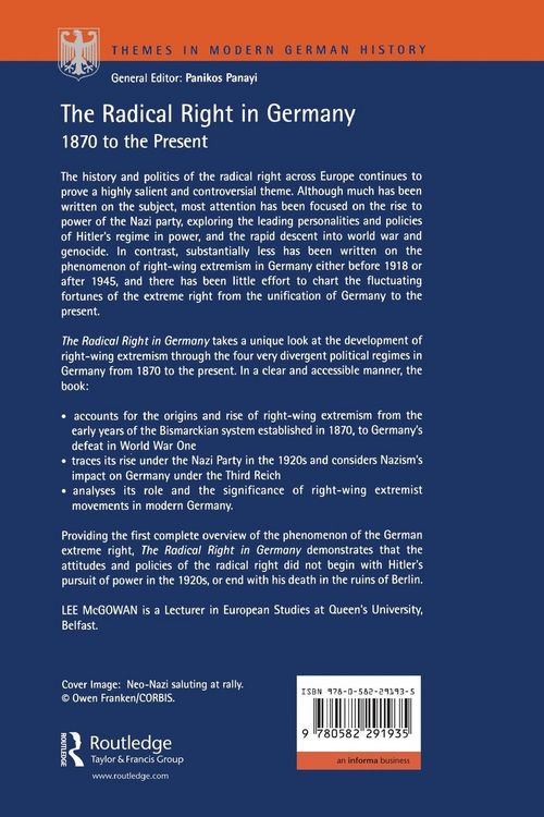Produktbild: The Radical Right in Germany