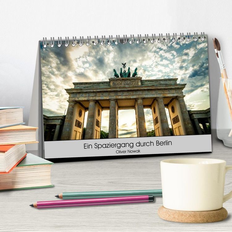 Produktbild: Ein Spaziergang durch Berlin (Tischkalender 2027 DIN A5 quer), CALVENDO Monatskalender