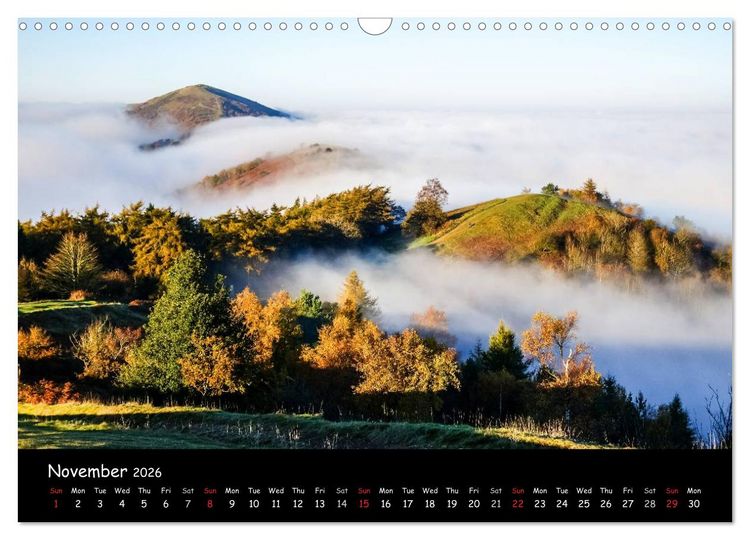 Produktbild: The Malvern Hills (Wall Calendar 2026 DIN A3 landscape), CALVENDO 12 Month Wall Calendar