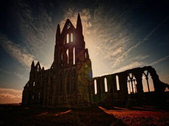 Produktbild: CALVENDO Puzzle Gothic Fantasy - Schatten der Kathedrale | 1000 Teile Lege-Gr&ouml;&szlig;e 64x48cm Foto-Puzzle f&uuml;r gl&uuml;ckliche Stunden