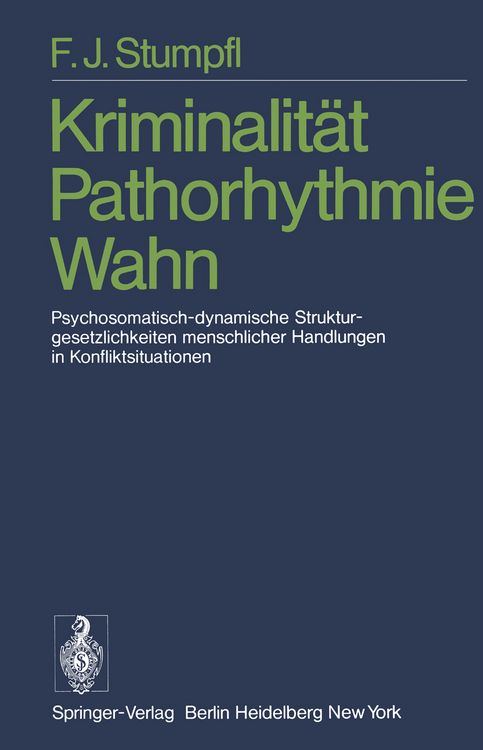 Produktbild: Kriminalit&auml;t Pathorhythmie Wahn